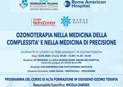 Ozonoterapia nella medicina della complessità e di precisione