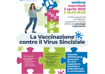 La vaccinazione contro il virus sinciziale