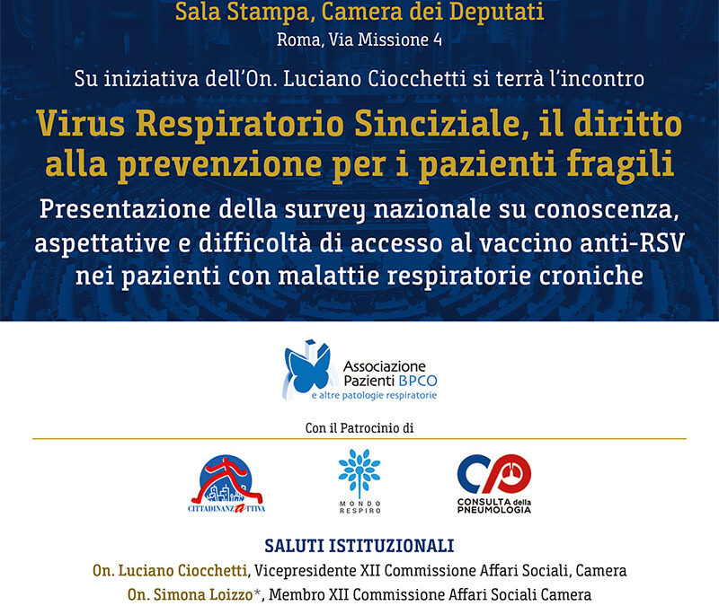 Virus Sinciziale – il diritto alla prevenzione per i pazienti fragili