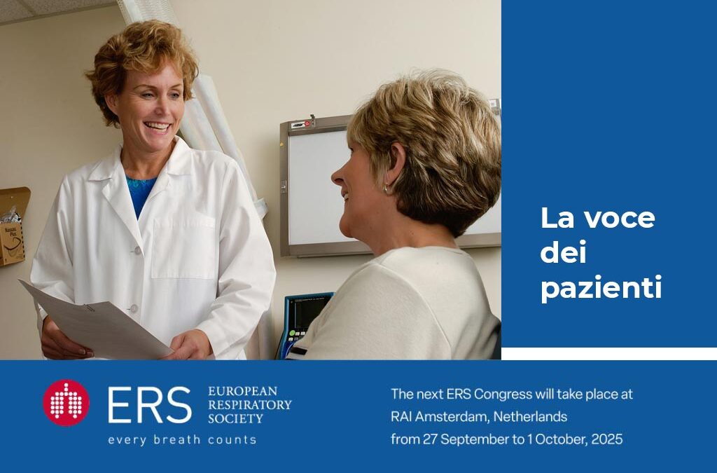 ERS 2025 –  la voce dei pazienti