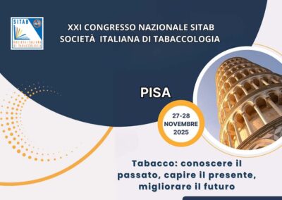 XXI Congresso Società Italiana di Tabaccologia 2025